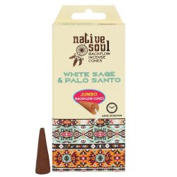 Conuri parfumate Native Soul White Sage & Palo Santo