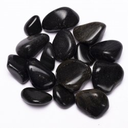Obsidian Gold Piatră Rulată