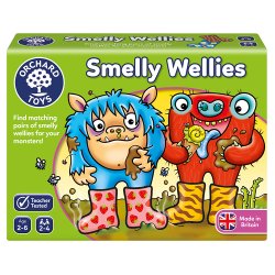 Joc educativ - Cizmulițele de Cauciuc - Smelly Wellies - Orchard Toys