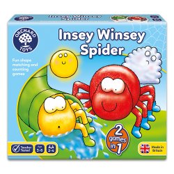 Joc educativ - Cursa Păianjenilor - Insey Winsey Spider - Orchard Toys