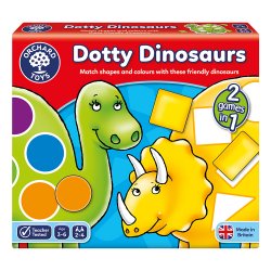 Joc educativ Dinozaurii cu pete - Dotty Dinosaurs - Orchard Toys