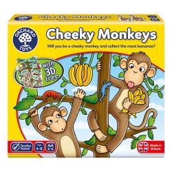 Joc educativ - Cheeky Monkeys - Orchard Toys
