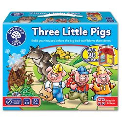 Joc de societate - Cei Trei Purceluși - Three Little Pigs - Orchard Toys