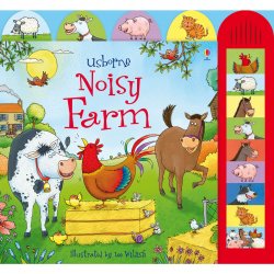 Carte pentru copii cu sunete - Noisy Farm - Usborne