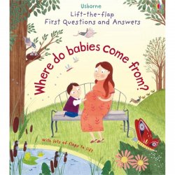 Carte pentru copii - Lift-the-Flap First Questions and Answers Where do babies come from - Usborne