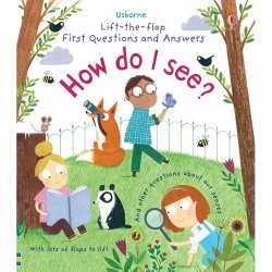Carte pentru copii - Lift-the-Flap First Questions and Answers How do I see - Usborne