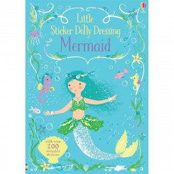 Carte pentru copii - Little Sticker Dolly Dressing Mermaid - Usborne