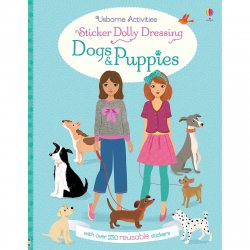 Carte pentru copii - Sticker Dolly Dressing Dogs and Puppies - Usborne