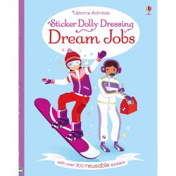 Carte pentru copii - Sticker Dolly Dressing Dream Jobs - Usborne