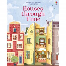 Carte pentru copii - Houses Through Time Sticker Book - Usborne