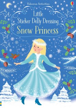 Carte pentru copii - Little Sticker Dolly Dressing Snow Princess - Usborne