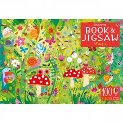 Carte cu Puzzle - Book and Jigsaw Bugs - Usborne