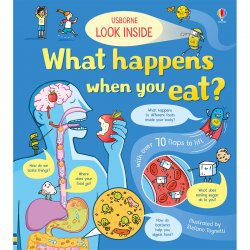 Carte pentru copii - Look Inside What Happens When You Eat - Usborne