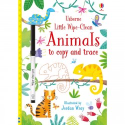 Carte pentru copii - Little Wipe-Clean Animals to Copy and Trace - Usborne