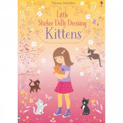 Carte pentru copii - Little Sticker Dolly Dressing Kittens - Usborne