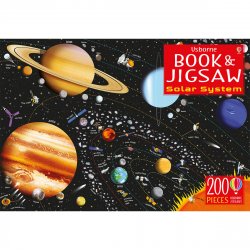 Carte cu Puzzle - Book and Jigsaw The Solar System - Usborne