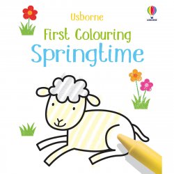 Carte pentru copii - First Colouring Springtime - Usborne
