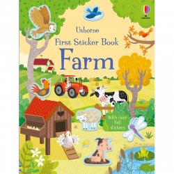 Carte pentru copii - First Sticker Book Farm - Usborne