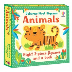 Carte cu Puzzle - Usborne First Jigsaws: Animals - Usborne
