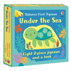 Carte cu Puzzle - First Jigsaws: Under the Sea - Usborne