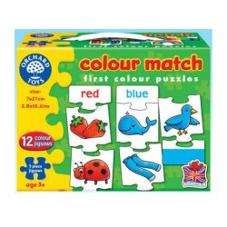 Puzzle în limba engleză - Învață culorile prin asociere - Colour Match - Orchard Toys