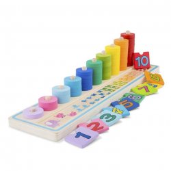 Joc din lemn pentru numărat - Learn to count - New Classic Toys