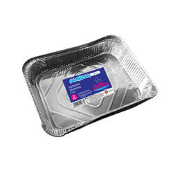 Set 3 Caserole Alu 8 Port 31,8X27X5,5Cm