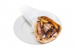 Pita gyros pui giga image