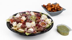 Salata greceasca cu feta image