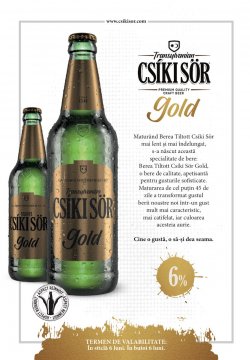 Csíki Sör Gold image