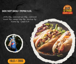 Meniu 2 x HOT DOG 140g + Pepsi 0,5l image