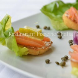 Bruschette salmone image