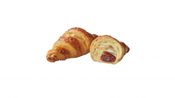 Croissant vegan cu umplutură de zmeură image