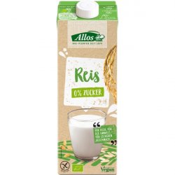Bautura vegetala de orez FARA ZAHAR bio Allos 1L
