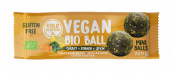 Bile Vegane cu Spanac si Lamaie, 2x17g Gold Nutrition