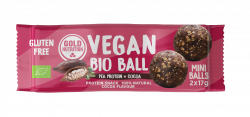 Bile Vegane Energizante cu Proteina si Cacao, 2x17g Gold Nutrition