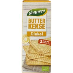 Biscuiti din spelta si unt Butterkeks 150g Dennree