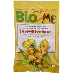 Bomboane cu ghimbir bio 75g BIO Loves Me