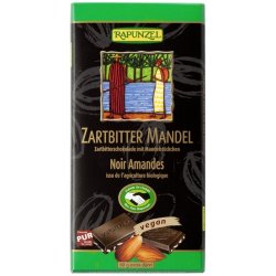 Ciocolata amaruie cu Migdale si 55% cacao VEGANA, 80 g RAPUNZEL