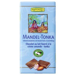Ciocolata cu crema de Migdale si Tonka, 100g RAPUNZEL
