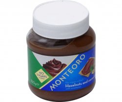 Crema de alune cu cacao fara zaharuri Monteoro