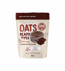 Faina de Ovaz, Oats Ready To Mix Brownie, 500 g Gold Nutrition