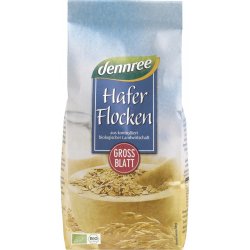 Fulgi mari de ovaz bio 500g Dennree