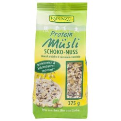 Musli proteic cu alune si ciocolata