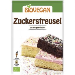Ornamente colorate pentru prajituri bio 70g Biovegan