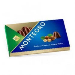 Praline cu crema de alune de padure fara zaharuri Monteoro, 120g