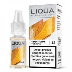 Liqua 10ml Traditional Tobacco Elements 12 mg/ml