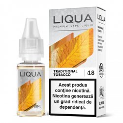 Liqua 10ml Traditional Tobacco Elements 18 mg/ml