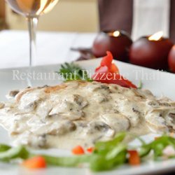 Escalop de porc cu ciuperci image