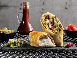 Burrito vegetarian image